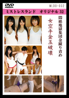 女空手金玉破壊