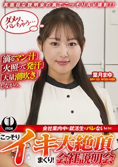 こっそりイキまくり！大絶頂会社説明会 葉月まゆ編